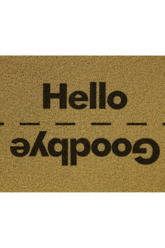Rohožka Hello/Goodbye béžová