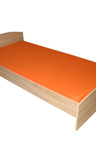 <p>Jednolôžko 50343 dub 90 × 200 sa bude hodiť do študentskej izby. Lôžko vo vyhotovení dub Sonoma zapadne do priestorov zariadených nábytkom v rovnakom vyhotovení. Výška sedu je 41 cm. Cena je bez roštu a matraca. Odporúčaný rozmer roštu a matraca je 90 × 200 cm. K lôžku možno dokúpiť úložný priestor.</p><p>Ak hľadáte jednoduché lôžko do detskej či študentskej izby