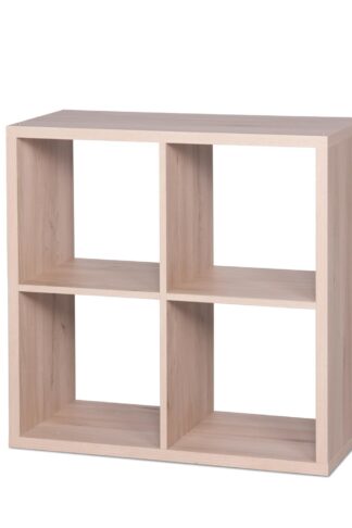 Knižnica MAX 4 dub kocka je skvelá. Knižnica s boxmi poslúži na ukladanie rôznych vecí. Knižnica vo farebnom vyhotovení dub Sonoma sa bude hodiť do priestorov zariadených nábytkom vo vyhotovení dub Sonoma. Knižnicu možno umiestniť vedľa písacieho stola a postele. Dekorácie a boxy nie sú v cene.Zábavných a praktických kúskov nábytku nie je nikdy dosť. Preto by vám nemala chýbať ani táto úžasná knižnica. Knižnica MAX 4 dub kocka je skvelá na uloženie kníh
