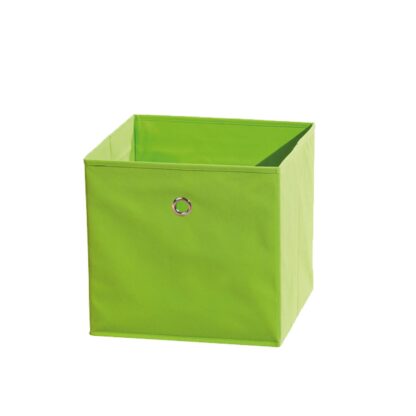 Na ukladanie drobných vecí poslúžia textilné boxy. Textilný box WINNY v zelenej farbe sa hodí do izieb a kancelárií so zelenými doplnkami. WINNY boxy sú vyrobené z pevného textilného materiálu. Boxy možno využiť na ploche pracovného stola