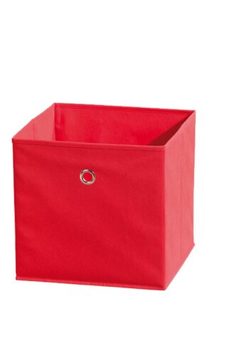 Na ukladanie drobných vecí poslúžia textilné boxy. Textilný box WINNY v červenej farbe sa hodí do dievčenskej izbičky s červenými doplnkami. WINNY boxy sú vyrobené z pevného textilného materiálu. Boxy možno využiť na ploche pracovného stola