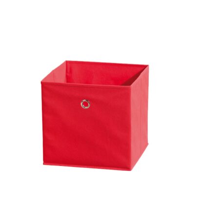 Na ukladanie drobných vecí poslúžia textilné boxy. Textilný box WINNY v červenej farbe sa hodí do dievčenskej izbičky s červenými doplnkami. WINNY boxy sú vyrobené z pevného textilného materiálu. Boxy možno využiť na ploche pracovného stola