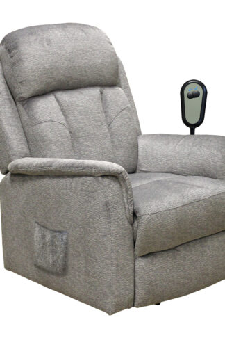 Relaxačné kreslo COMFORT sivé sa bude hodiť ako do obývacej izby