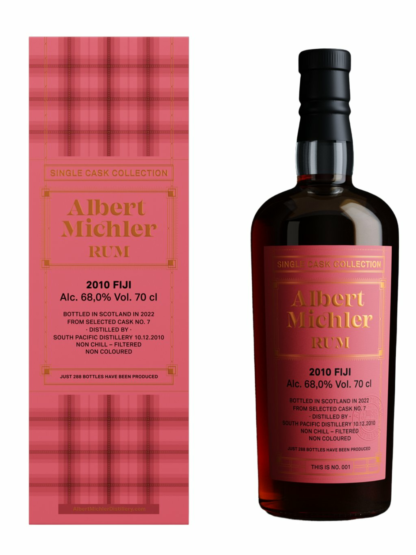 Albert Michler Single Cask Fiji 2010