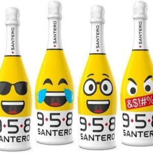 6 x Santero Emoji Extra Dry