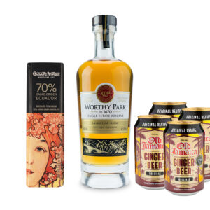 Worthy Park Single Estate Reserve + 4 x Ginger Beer Old Jamaica a čokoláda Amatller zadarmo