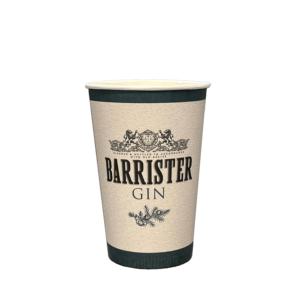 Barrister - papierový pohár