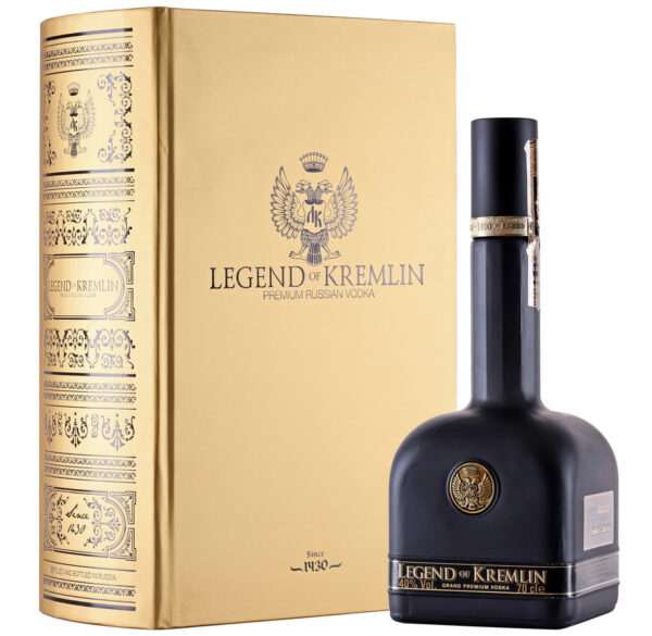 Legend of Kremlin Gold & Black BOOK