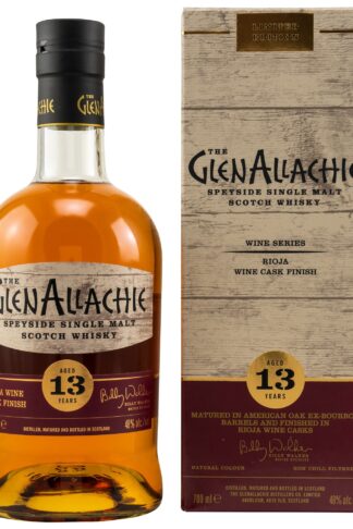 GlenAllachie 13 Y.O. Rioja Wine Cask Finish