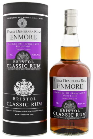 Bristol Classic Rum Enmore Sherry Finish 30 Y.O.