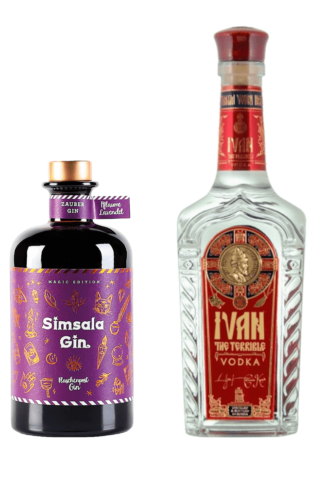 Simsala Gin + Ivan The Terrible Vodka