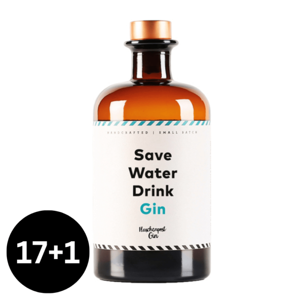 17 + 1 | Simsala Gin - Save Water