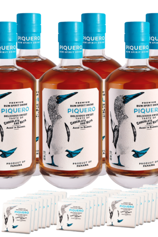 6 x Piquero + 30 x Piquero Dark Chocolate 70%