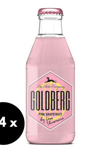 24 x Goldberg Pink Grapefruit Soda