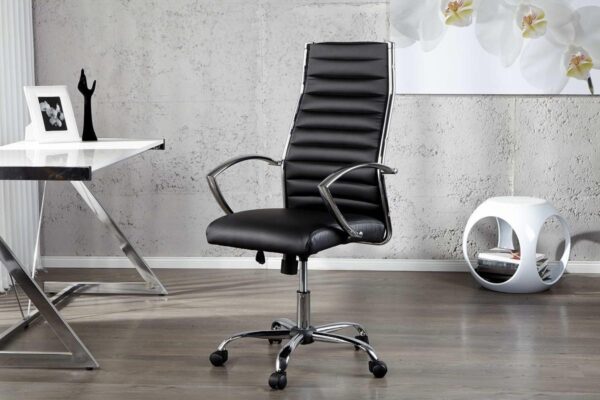 LuxD Kancelárska stolička Boss čierna