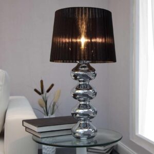 LuxD 17147 Stolná lampa Milly čierna