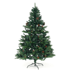 3D vianočný stromček so šiškami