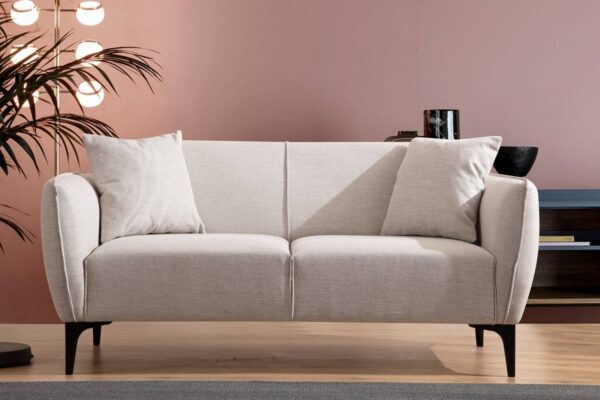 Sofahouse Dizajnová sedačka Beasley 180 cm sivo-biela