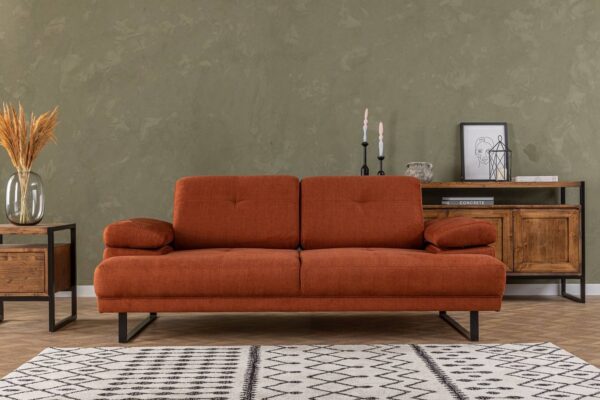 Sofahouse Dizajnová sedačka Vatusia 199 cm oranžová