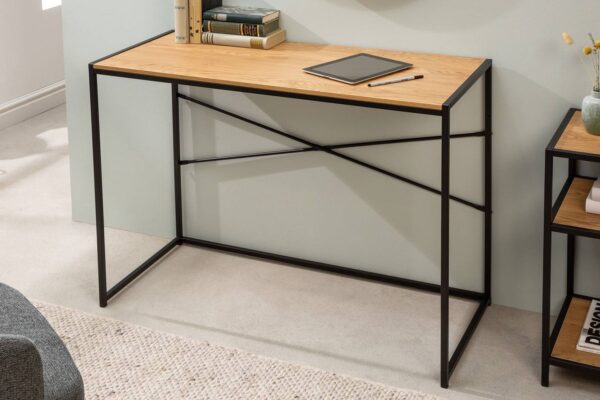 LuxD Dizajnový písací stôl Maille 100 cm divý dub