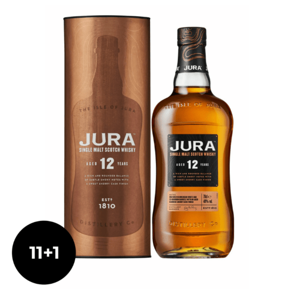 11 + 1 | Jura 12 Y.O. Single Malt Whisky