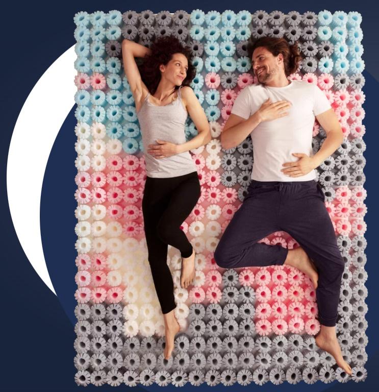 Plne personalizovaný DNA matrac zhotovujú zákazníkom na mieru, sľubujú najlepší spánok vo Vašom živote.