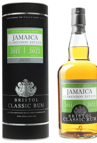 Bristol Classic Rum Jamaica Clarendon Estate 2011 Pot Still