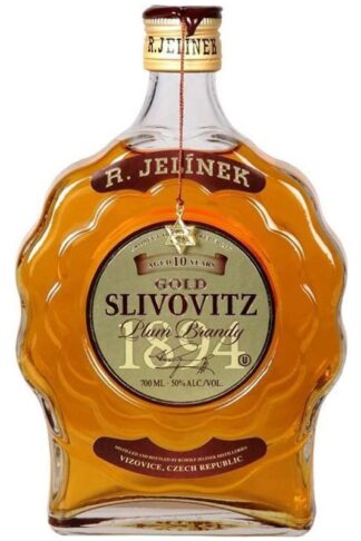 R. Jelínek Slivovica zlatá Kosher 10 Y.O.