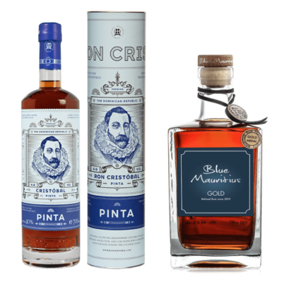 Blue Mauritius Gold Rum + Ron Cristóbal Pinta 6-8 Y.O.