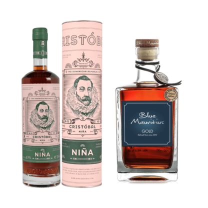 Blue Mauritius Gold Rum + Ron Cristóbal Nina 8-12 Y.O.