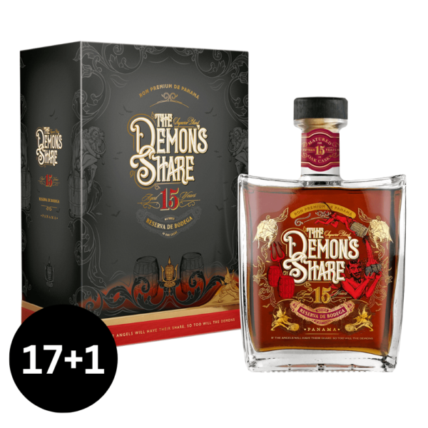 17 + 1 |  The Demon's Share Rum 15 Y.O.