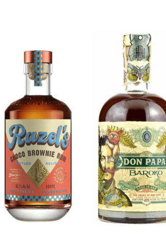 Don Papa Baroko + Razel’s Choco Brownie Rum