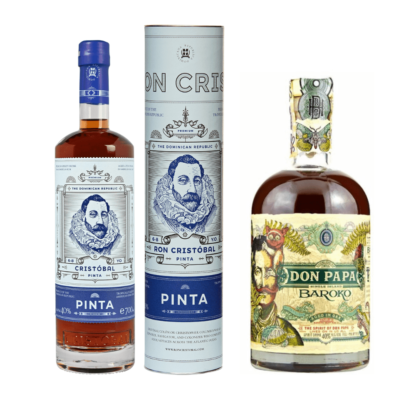 Don Papa Baroko + Ron Cristóbal Pinta 6-8 Y.O.