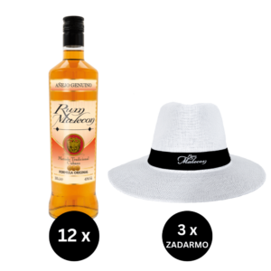 12 x Malecon Añejo Genuino + 3 x klobúk zadarmo