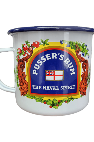 Pusser´s Rum - plechový pohár