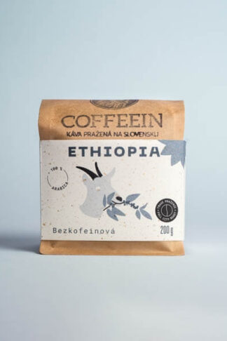 Bezkofeínová káva - Etiopia Yirgacheffe