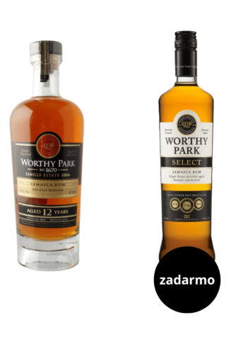 Worthy Park Single Estate 12 Y.O. + Worthy Park Select zadarmo
