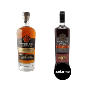 Worthy Park Single Estate 12 Y.O. + Worthy Park 109 zadarmo