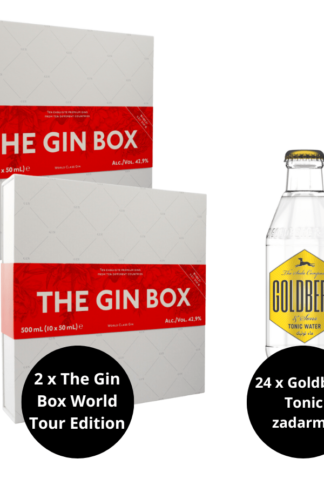 2 x The Gin Box World Tour Edition + 24 x Goldberg Tonic zadarmo