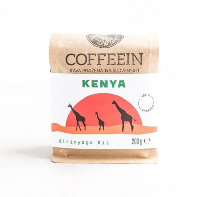 Africká káva - Keňa - Kenya Kirinyaga Kii - svetlé praženie