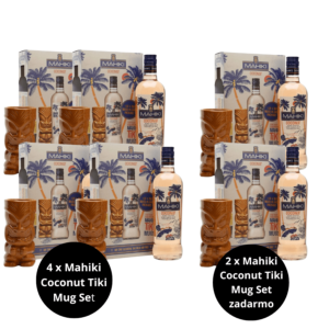 4 + 2 |  Mahiki Coconut Tiki Mug Set