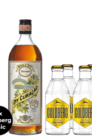 Pierre Ferrand Dry Curaçao Yuzu + 24 x Goldberg Tonic