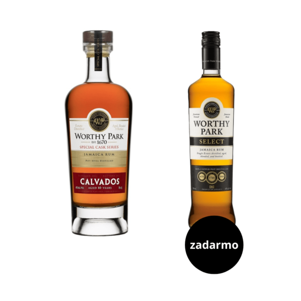 Worthy Park Special Cask Calvados 10 Y.O. + Worthy Park Select zadarmo