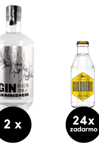 2 x Rammstein Gin + 24 x Goldberg Tonic zadarmo