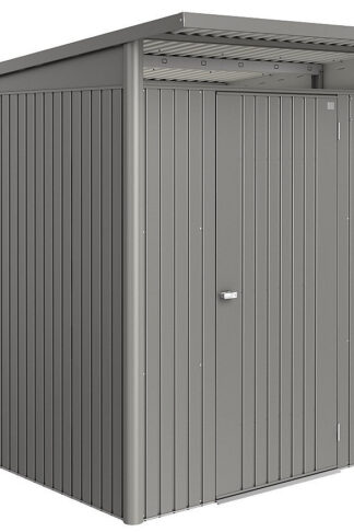 Biohort Záhradný domček BIOHORT Avantgarde ECO A2 180 × 220 cm (sivý kremeň metalíza)