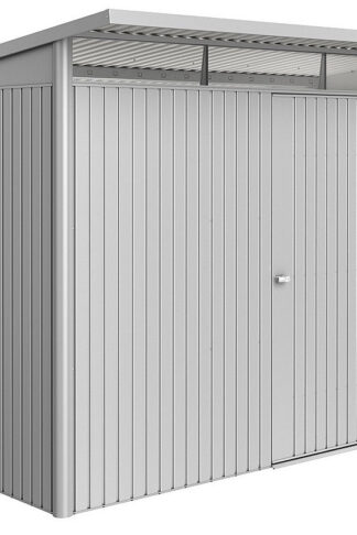 Biohort Záhradný domček BIOHORT Avantgarde ECO A5 260 × 180 cm (strieborná metalíza)