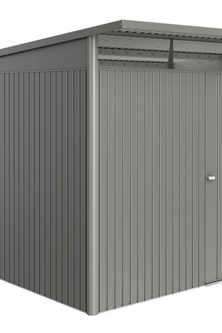 Biohort Záhradný domček BIOHORT Avantgarde ECO A8 260 × 340 cm (sivý kremeň metalíza)