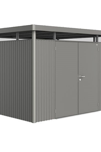 Biohort Záhradný domček BIOHORT Highline H6 duo 315 × 315 cm (sivý kremeň metalíza)