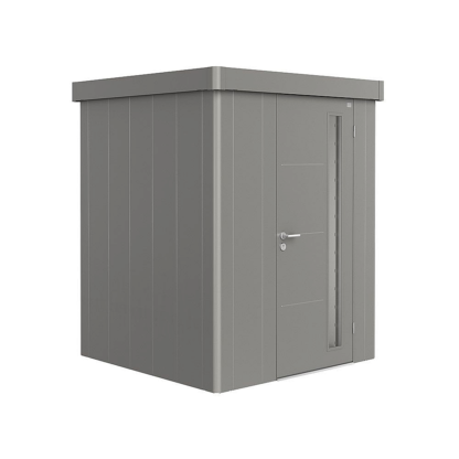 Biohort Záhradný domček BIOHORT Neo 1A 180 × 180 cm (sivý kremeň metalíza)