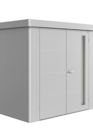 Biohort Záhradný domček BIOHORT Neo 3B duo 236 × 292 cm (strieborná metalíza)